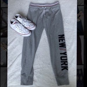 Grey NY sweatpants
